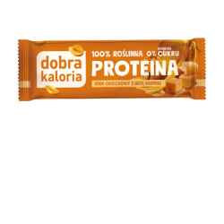 Baton proteinowy - krem orzechowy z nutą karmelu Dobra kaloria