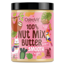 OstroVit 100% Nut Butter Mix 1000 g gładki
