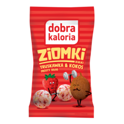 Dobra Kaloria Kulki Ziomki truskawka i kokos 24g