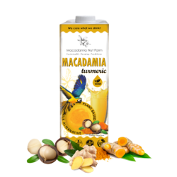 Napój z orzechów macadamia z kurkumą 1l - Macadamia Nut Farm